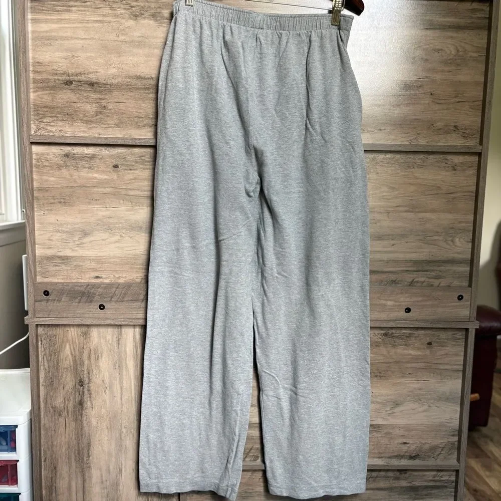 Polo by Ralph Lauren L Gray Pique Pajama Pants Preppy Sporty PJ Leisure Casual